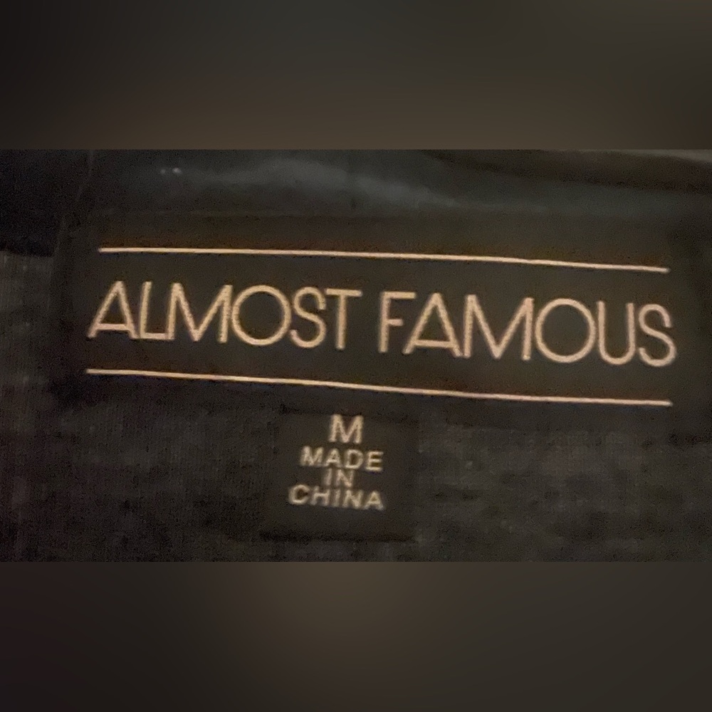 Black Blouse by ALMOST FAMOUS - Picture 3 of 3